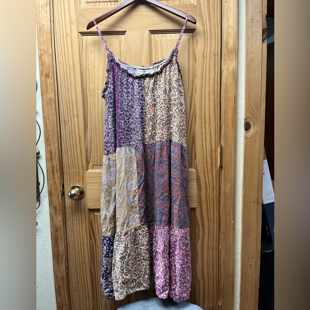 Natural Life Boho Harley Slip Midi Dress
